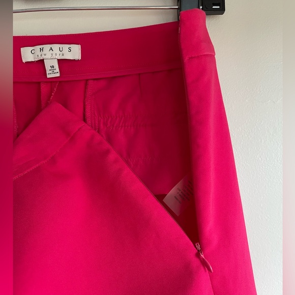 Chaus Side Zip Ankle Pants Size 10 - Picture 4 of 6